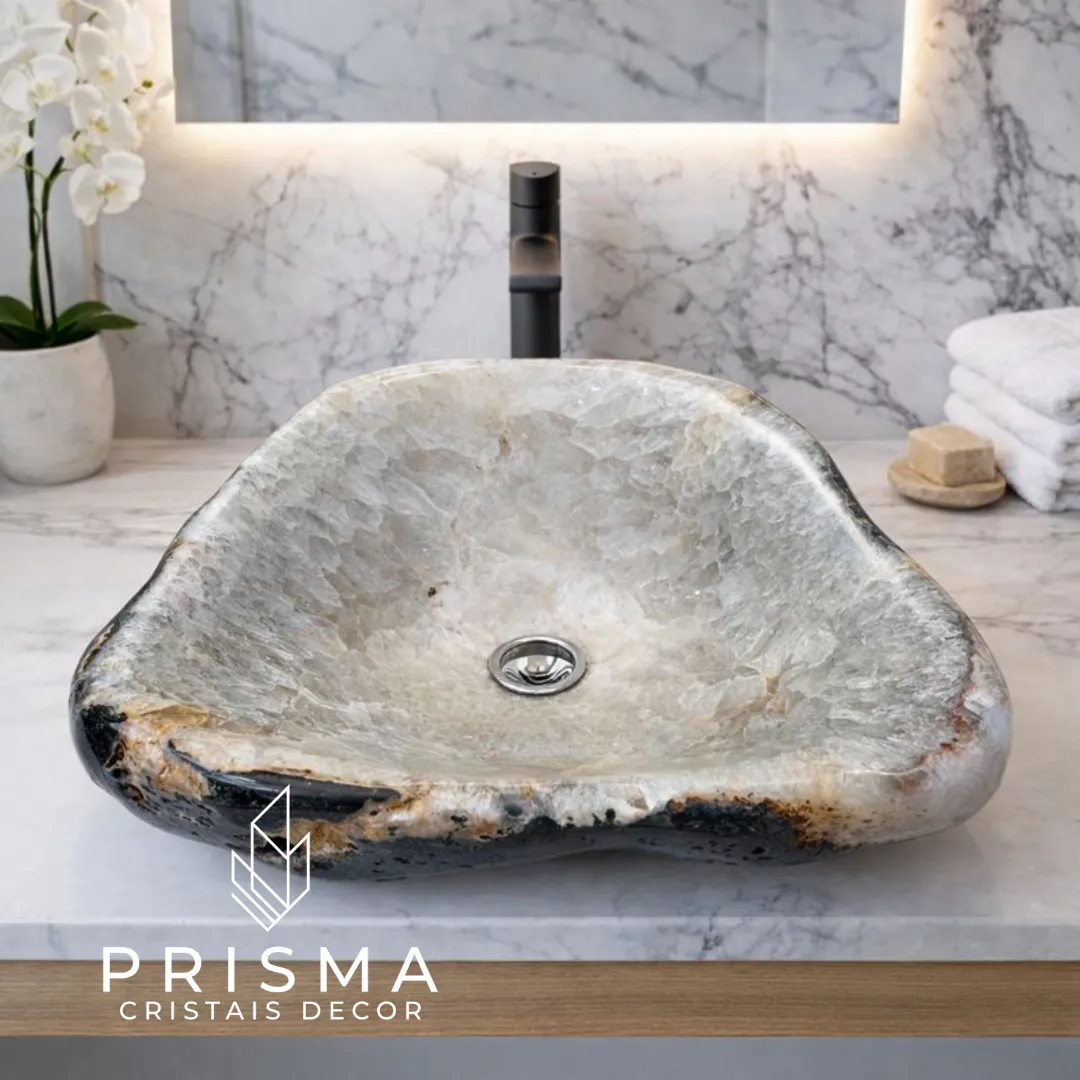 Detalhe das veias minerais da cuba em ágata - padrões únicos formados ao longo de milhões de anos