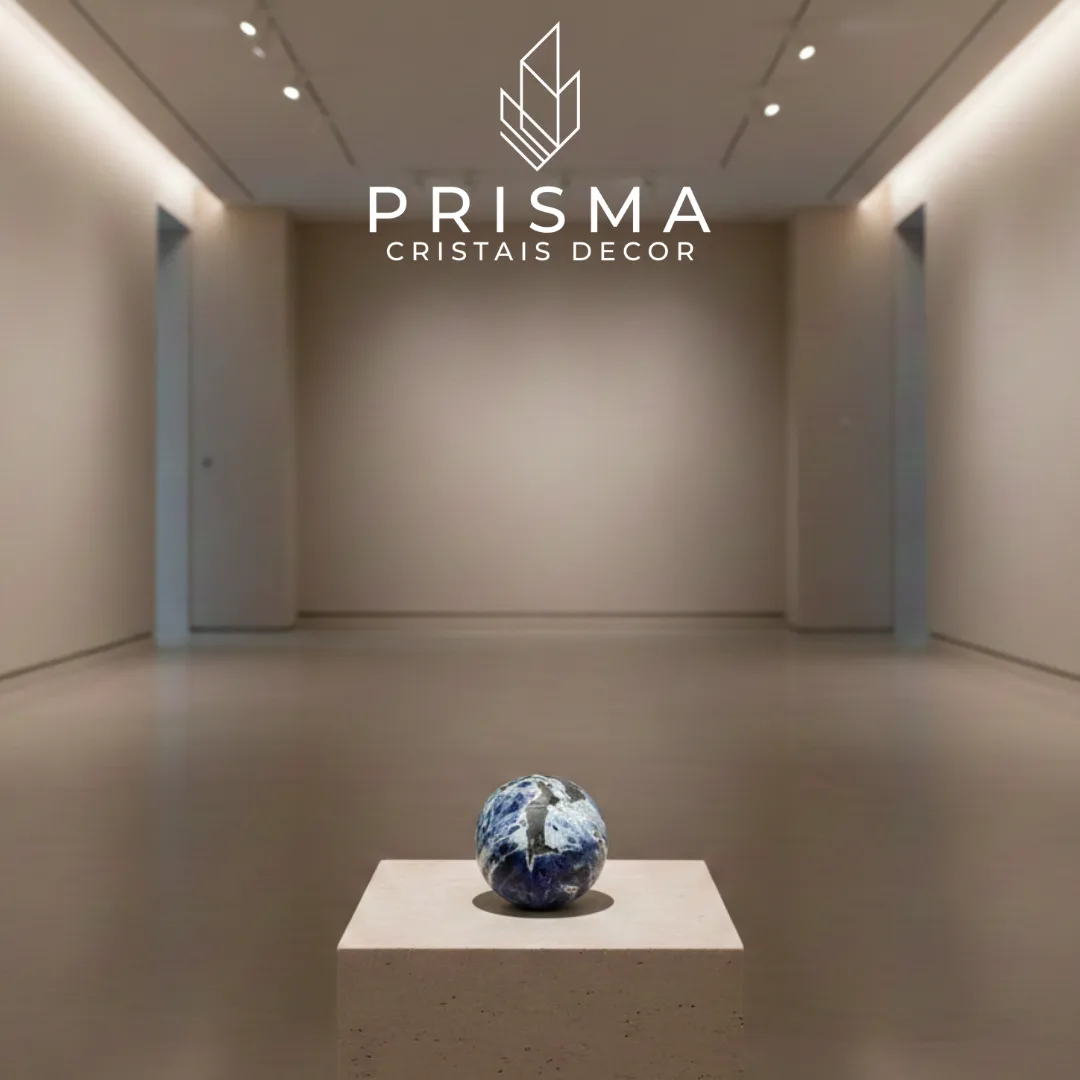 Esfera de Sodalita 2 - vista completa da peça premium