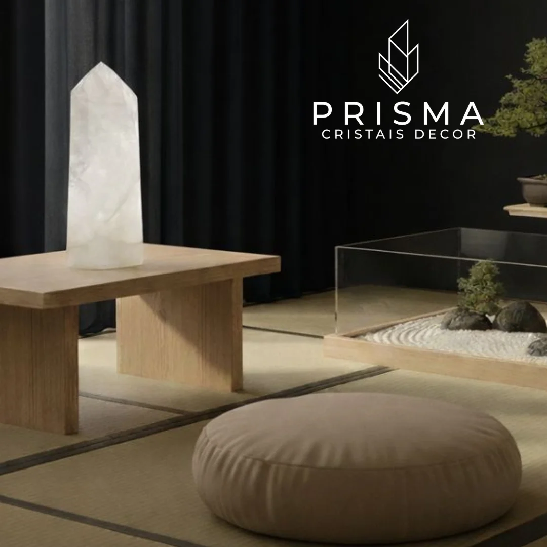 Ponta de Quartzo Branco — cristal formado por milhões de anos, Master Healer chakra coroa clareza mental