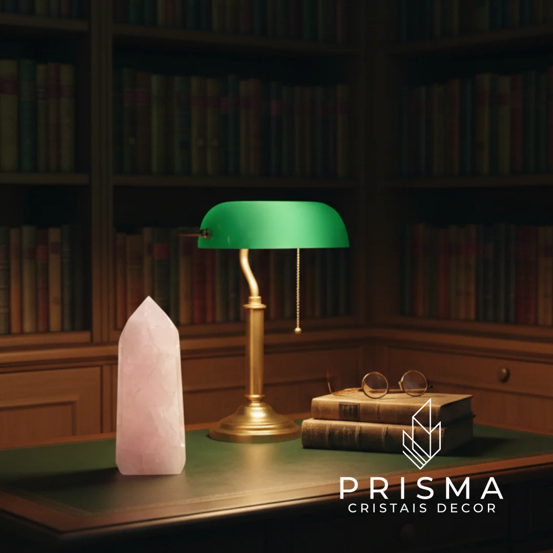 Ponta de Quartzo Rosa 28cm, 4,6 kg — quartzo rosa Minas Gerais pedra do amor chakra coração decoração premium